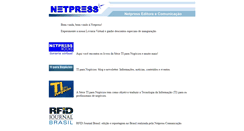 Desktop Screenshot of netpress.com.br